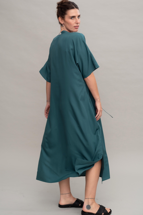 שמלת שמפניה - Greenish - Image 2