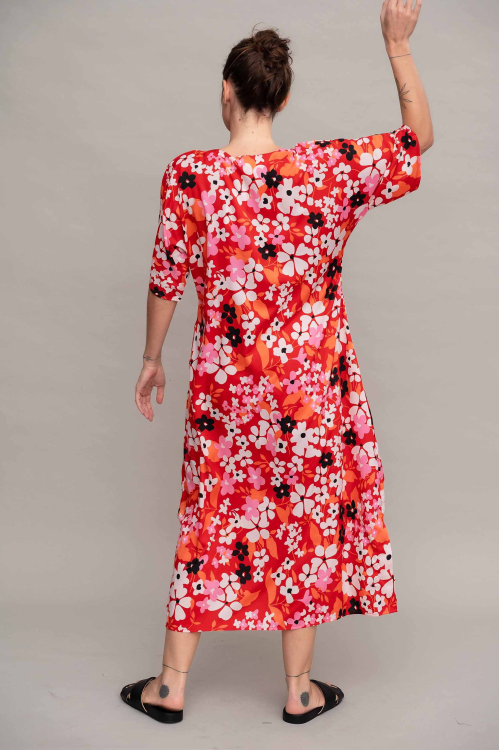 שמלת שמפניה - Fiori Rossi - Image 6