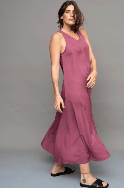 Alternative view of שמלת רוזמיארה - Pink