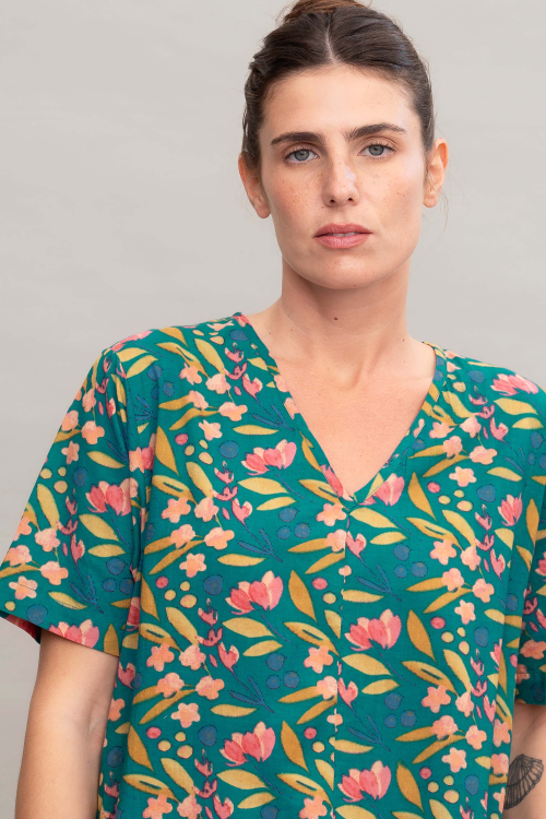 שמלת Rosa Azzura - Fontina - Image 5