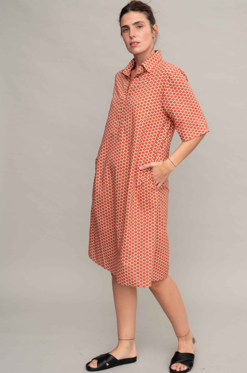 שמלת Red FL - Amore - Image 3