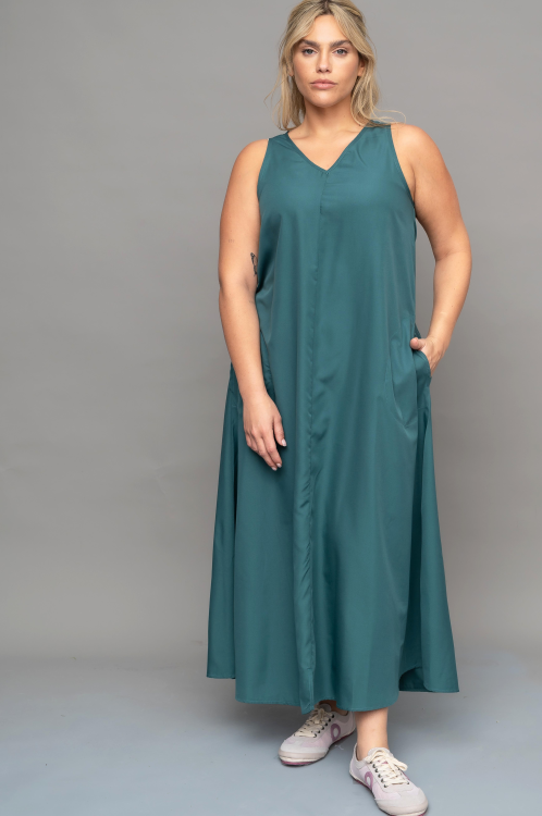 שמלת רוזמיארה - Greenish - Image 3