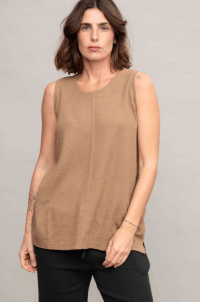 Alternative view of גופיית סימפוניה - Beige