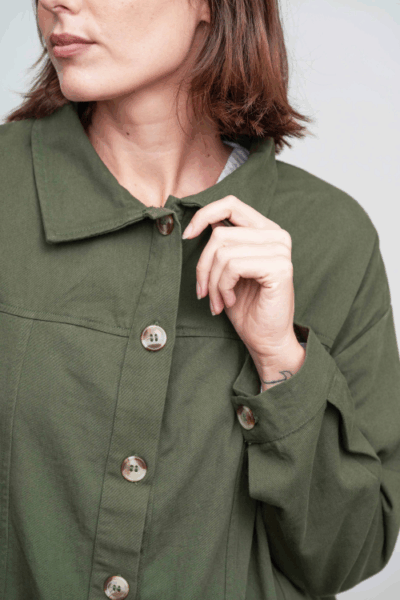 Alternative view of ז'קט Copper - Greenish