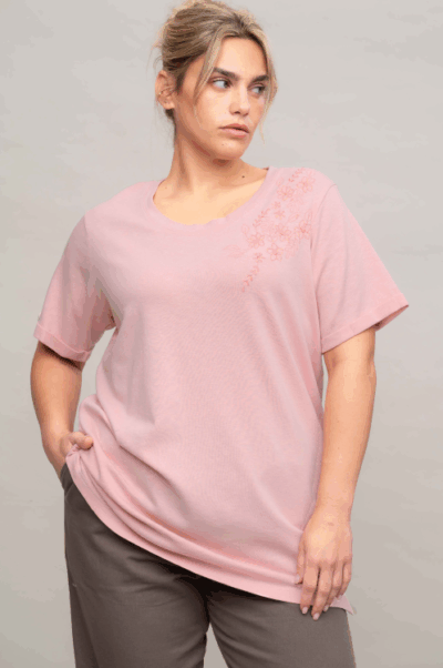 Alternative view of חולצת Pink - Embrosa