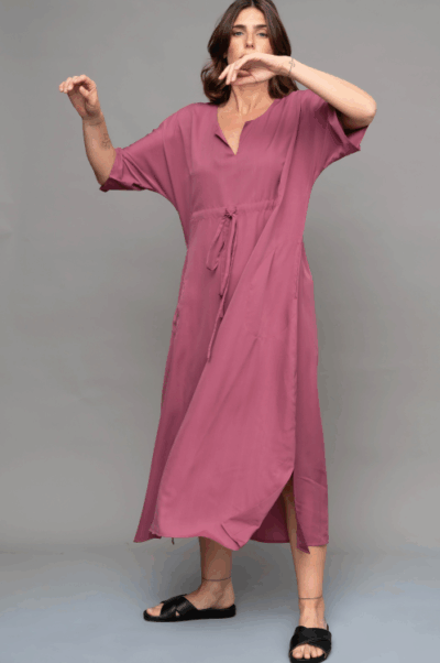 Alternative view of שמלת שמפניה - Pink